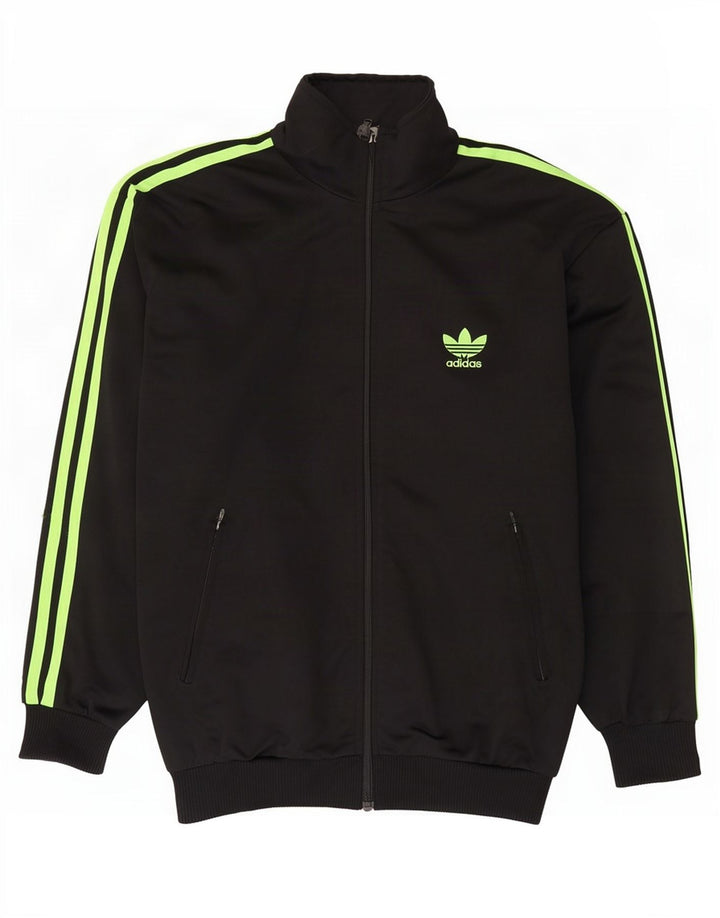 Adidas Mens Tracksuit Top Jacket Medium Black