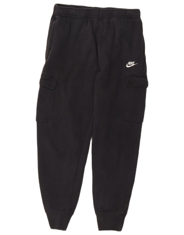 Nike Mens Cargo Tracksuit Trousers Joggers Large Black Cotton