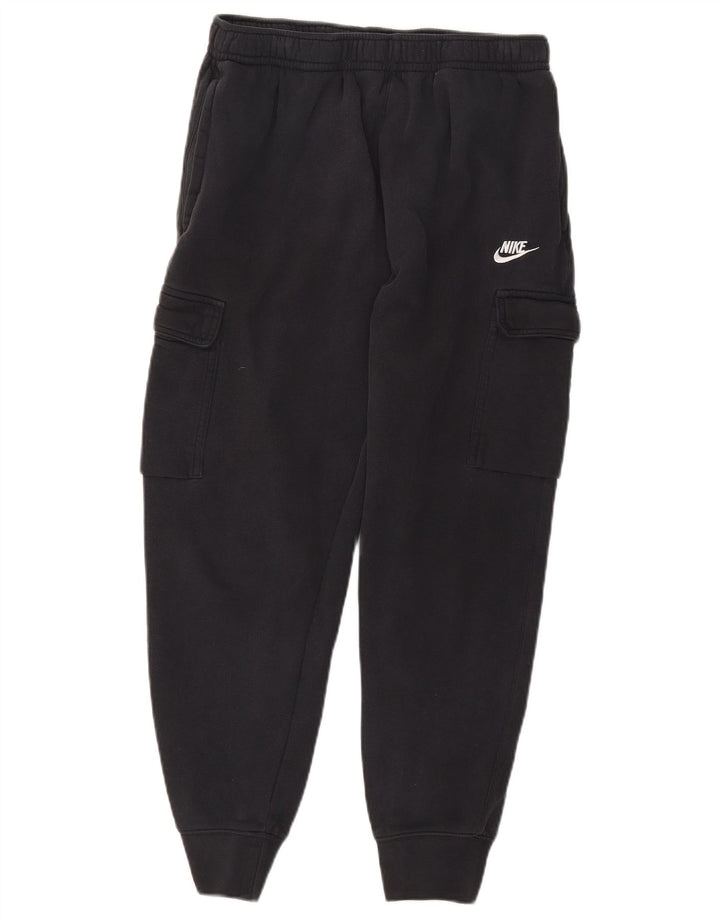 Nike Pantalon de survêtement cargo pour homme en coton noir Taille L