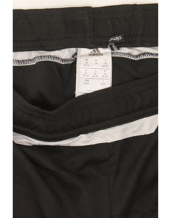 ADIDAS Womens Climacool Tracksuit Trousers UK 12/14 Medium  Black Vintage Adidas and Second-Hand Adidas from Messina Hembry 