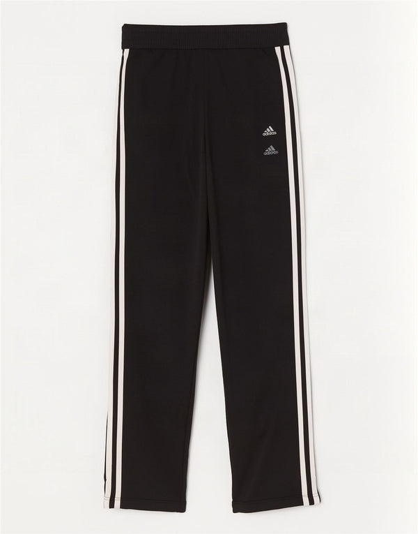 Adidas Damen Trainingshose UK 10 Small Schwarz Polyamid