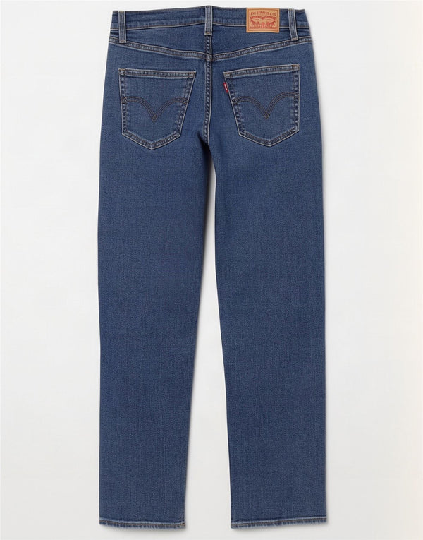 Jeans dritti Ribcage da donna Levi's W27 L29 cotone blu