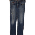 TOMMY HILFIGER Mens Distressed Slim Jeans W34 L30 Blue Cotton Vintage Tommy Hilfiger and Second-Hand Tommy Hilfiger from Messina Hembry 