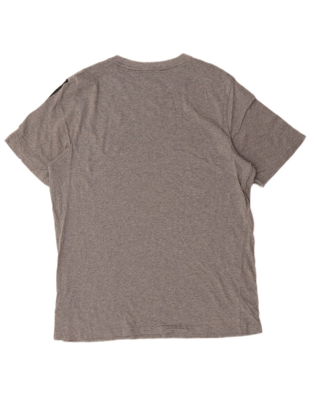 Puma Herre Grafisk T-Shirt Top Stor Grå Bomuld