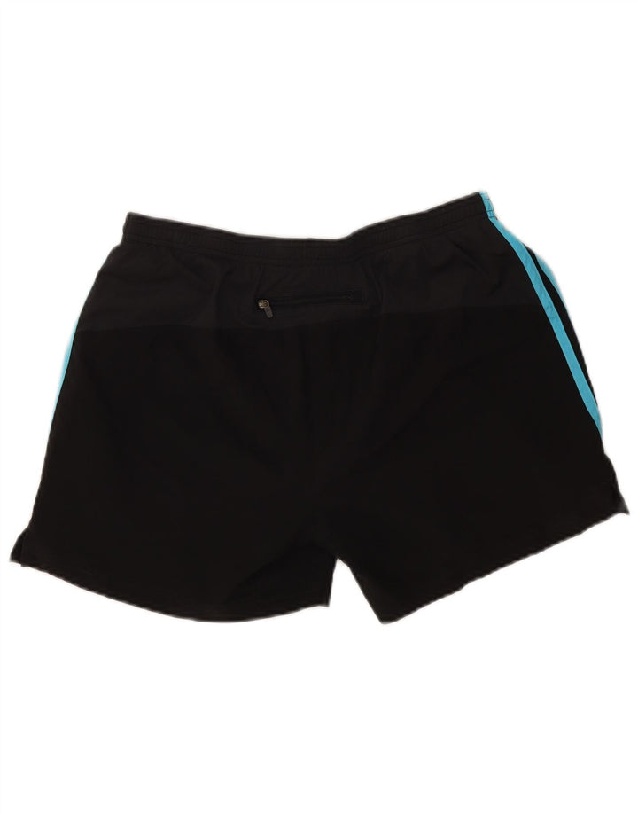Adidas Womens Clima 365 Sport Shorts UK 12 Medium Black Polyester