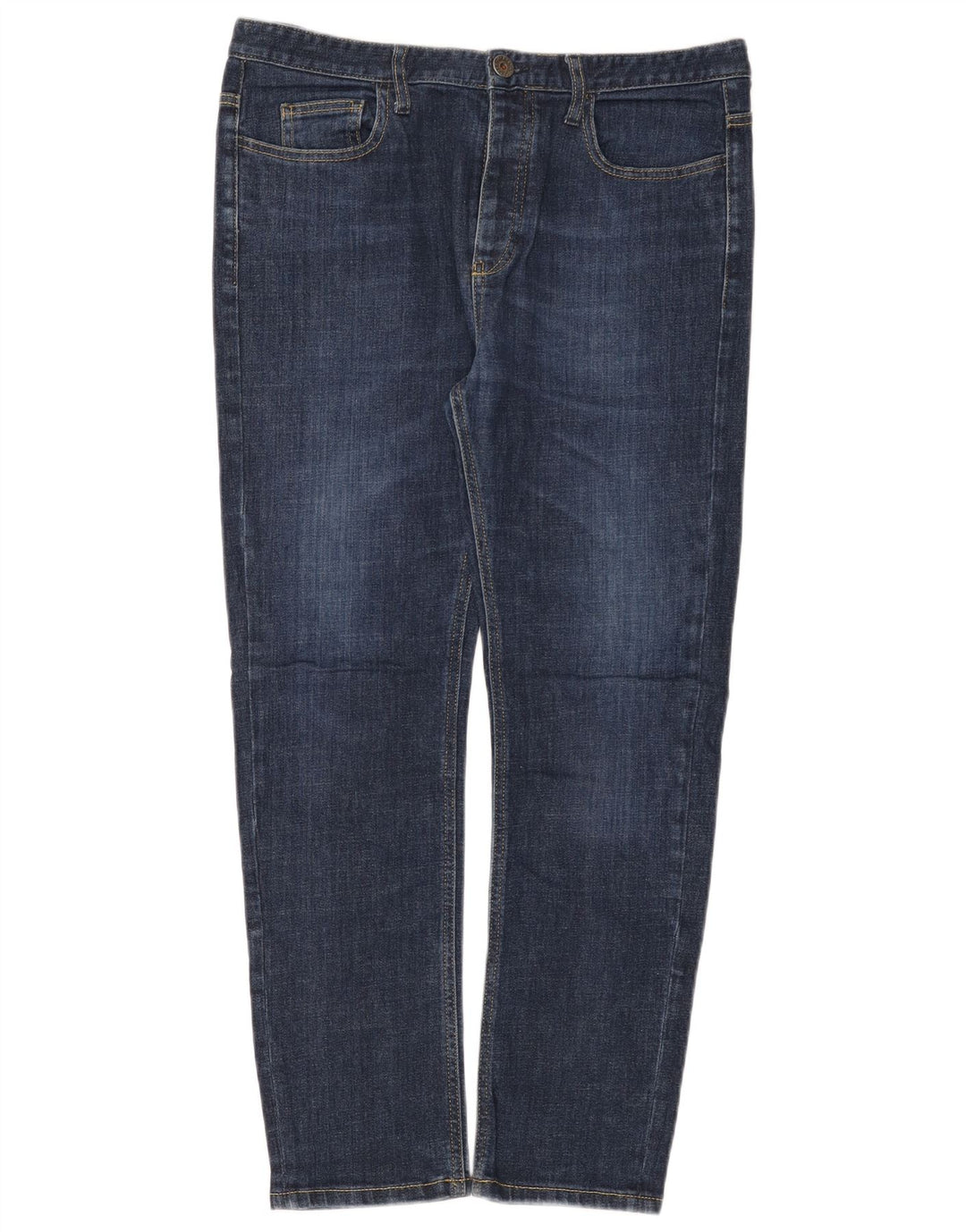 Jeans slim da donna Benetton W34 L28 Blu