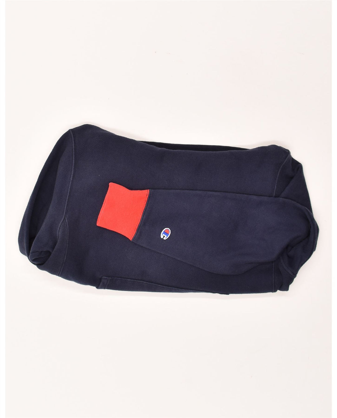 CHAMPION Mens Hoodie Jumper Medium Navy Blue Cotton Vintage Champion and Second-Hand Champion from Messina Hembry 