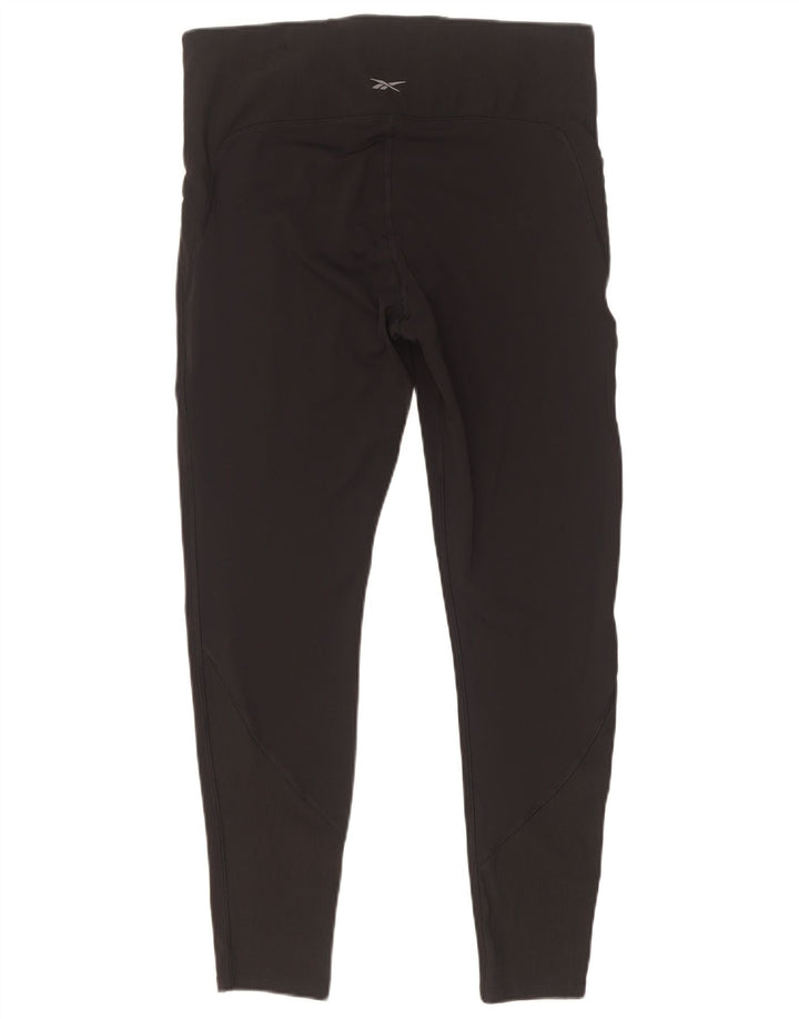 Reebok Legging Speedwick Femme UK 44 Large Noir Polyamide