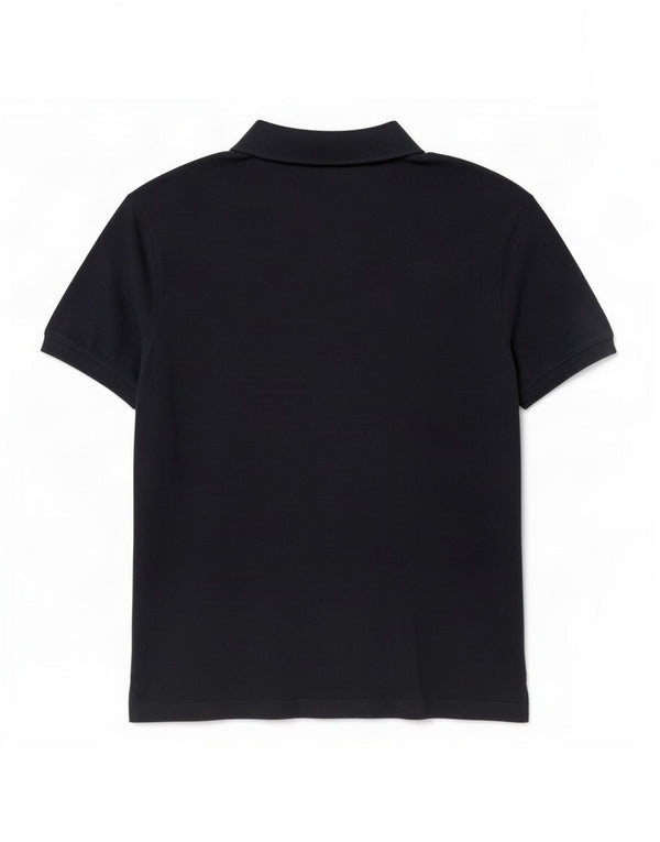 Polo da uomo Tommy Hilfiger piccola in lino blu navy