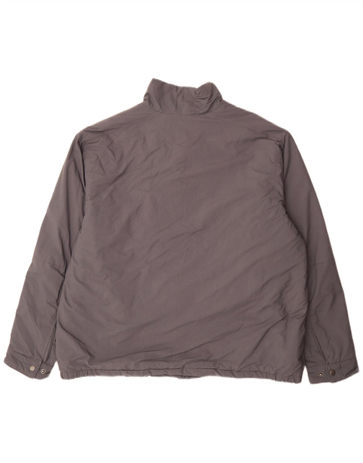 Columbia Mens Windbreaker Jacket UK 44 2XL Grey Nylon
