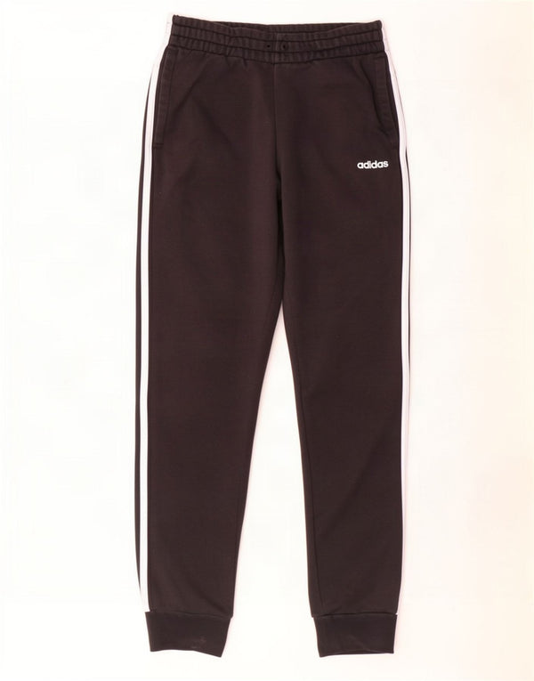 Adidas Pantalon de survêtement pour femme Joggers UK 8/10 Petit coton noir