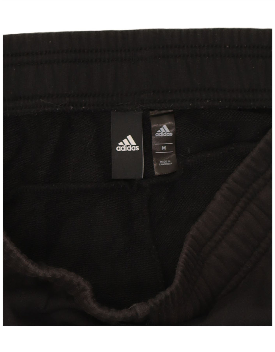 ADIDAS Mens Tracksuit Trousers Joggers Medium  Black Cotton Vintage Adidas and Second-Hand Adidas from Messina Hembry 