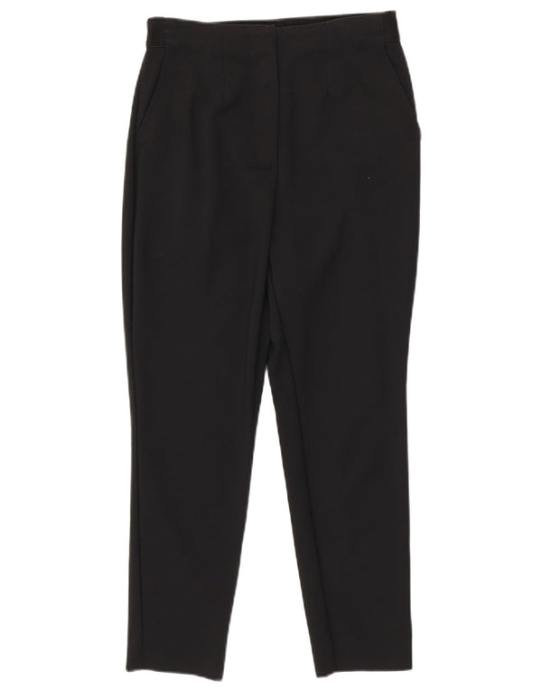 Marks & Spencer Damen Slim Cropped-Hose UK 8 Small W28 L25 Schwarz
