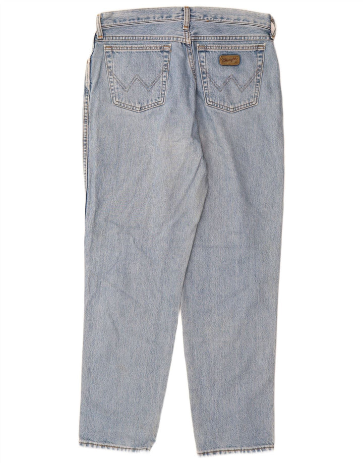 Wrangler Mens Classic Fit Straight Jeans W32 L30 Blue