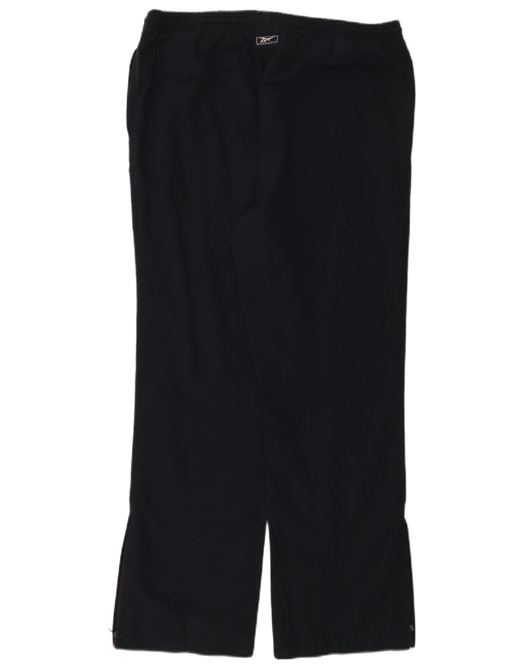 Reebok Womens Tracksuit Trousers US 12 Large Navy Blue Polyester