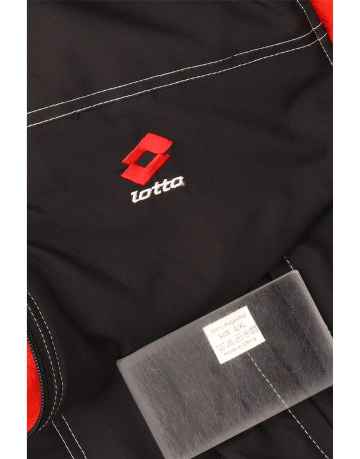 LOTTO Mens Reversible Gilet UK 40 Large Black Polyester