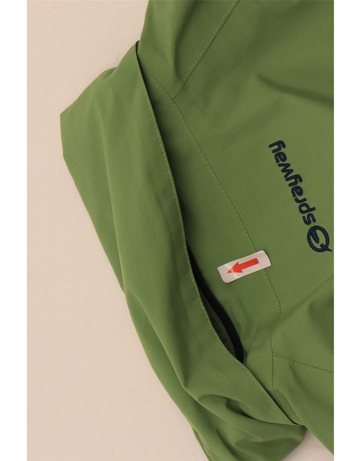Sprayway Womens Rain Jacket UK 12 Medium Green Polyester