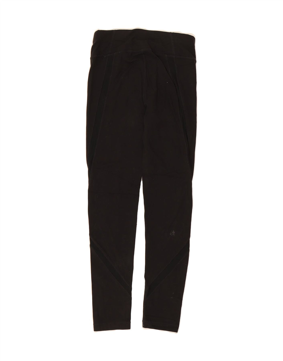 ATHLETA Girls Leggings 11-12 Years Large Black Nylon Vintage Athleta and Second-Hand Athleta from Messina Hembry 