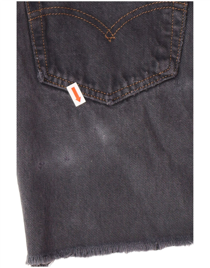 Женская джинсовая юбка LEVI'S W28 Средний Серый