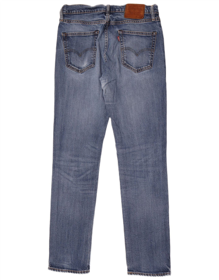 Levi's Mens 511 Slim Jeans W33 L34 Blue Cotton