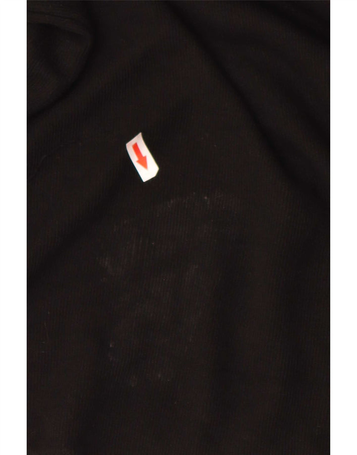 Zara Femme Robe Maxi Oversize UK 10 Petit Noir Polyester