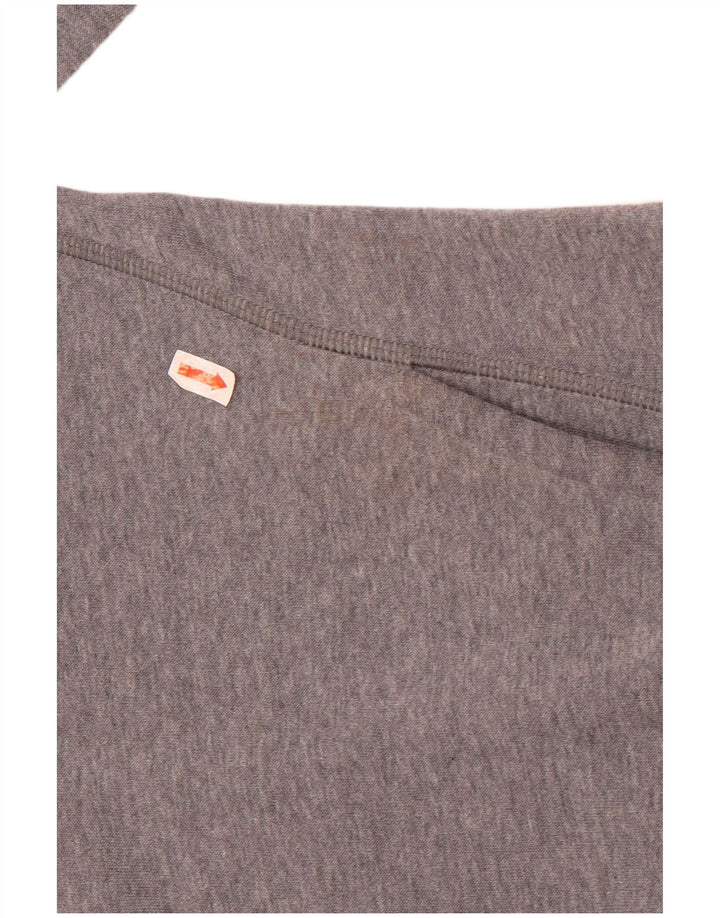Under Armour Mens Graphic Hoodie Jumper Large Grey Flecked
