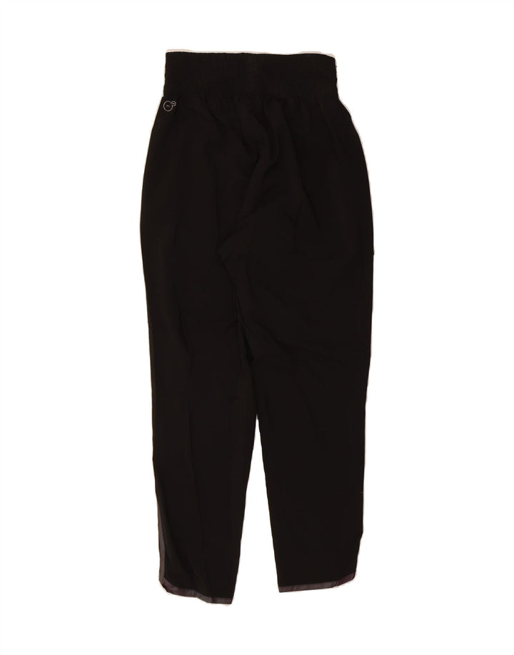 PUMA Womens Tracksuit Trousers UK 8 Small Black Vintage Puma and Second-Hand Puma from Messina Hembry 