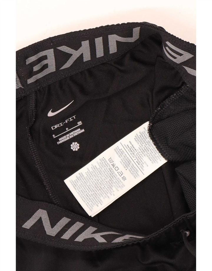 Pantaloncini sportivi Nike Dri Fit da uomo piccoli in poliestere nero
