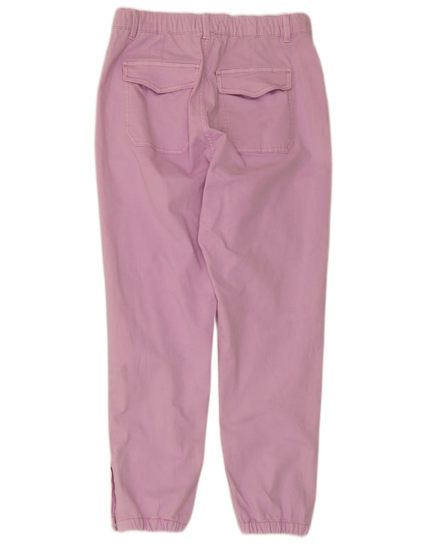 Marks & Spencer Joggers til kvinder Chinobukser UK 12 Medium W28 L26 Pink