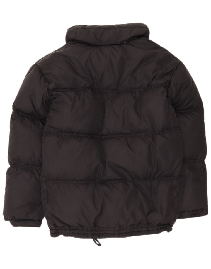 Fila Womens Hooded Padded Jacket IT 46 Large Black