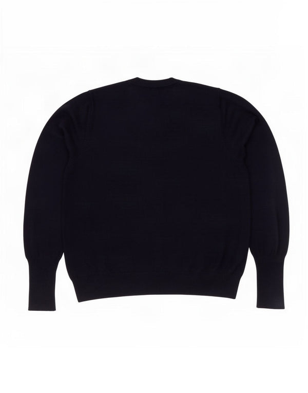 Maglione cardigan da donna Marks & Spencer UK 18 XL viscosa blu navy