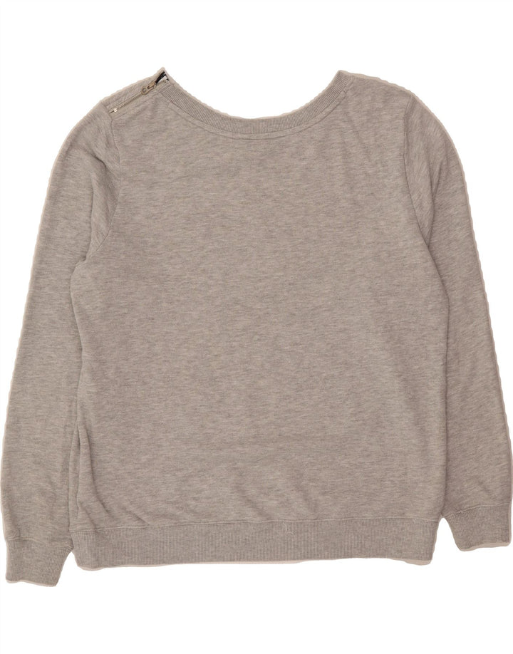 TOMMY HILFIGER Womens Sweatshirt Jumper UK 18 XL Grey Cotton Vintage Tommy Hilfiger and Second-Hand Tommy Hilfiger from Messina Hembry 