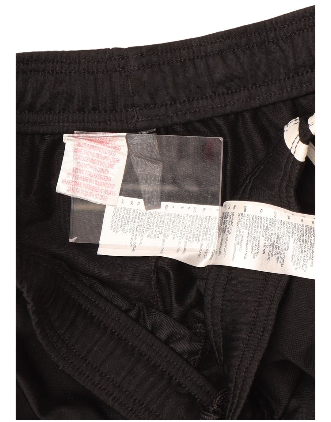 ADIDAS Træningsdragtsbukser til drenge 15-16 år Sort polyester
