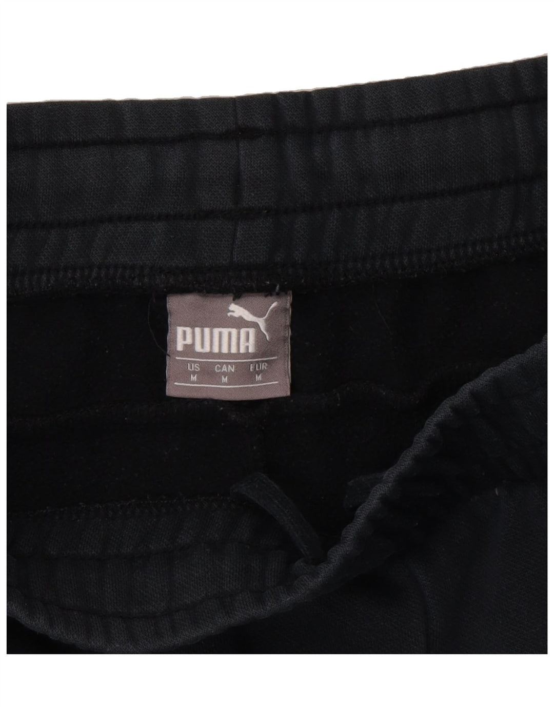 PUMA Mens Tracksuit Trousers Joggers Medium Black Vintage Puma and Second-Hand Puma from Messina Hembry 