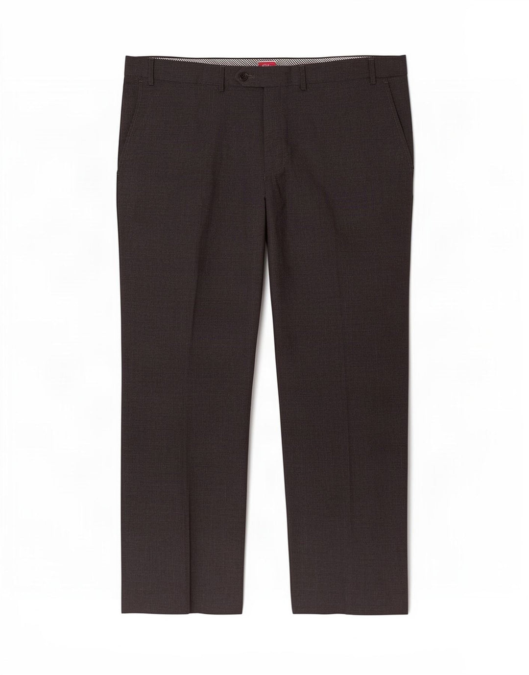 Marks & Spencer Mens Straight Suit Trousers W42 L29 Grey Houndstooth