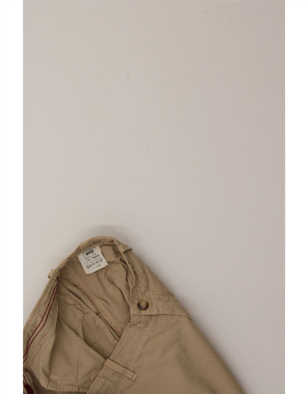 CARRERA Mens Chino Shorts W38 XL Beige Cotton Vintage Carrera and Second-Hand Carrera from Messina Hembry 