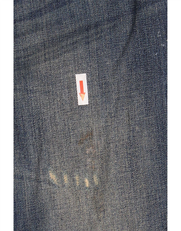 Diesel Mens Larkee Regular Straight Jeans W30 L34 Blue Cotton