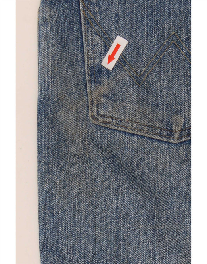 Wrangler Mens Straight Jeans W36 L30 Blue Cotton