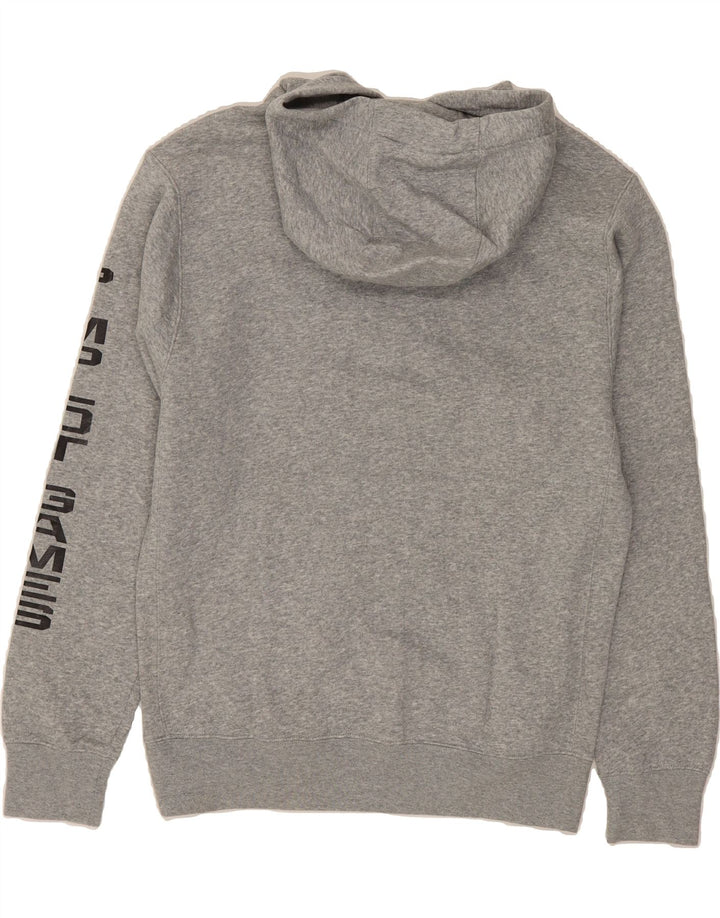 NIKE Mens Graphic Hoodie Jumper Small Grey Cotton Vintage Nike and Second-Hand Nike from Messina Hembry 
