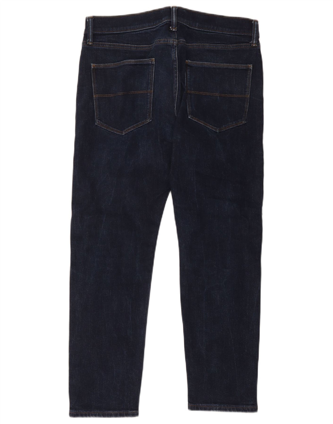 Marks & Spencer Womens Slim Jeans W32 L29 Navy Blue Cotton