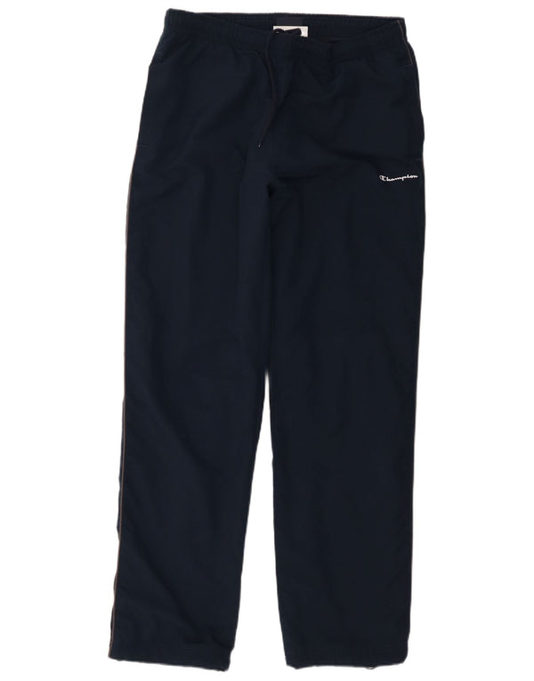 Pantaloni da tuta da uomo Champion Large in poliestere blu navy