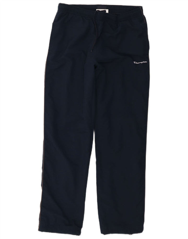 Pantaloni da tuta da uomo Champion Large in poliestere blu navy