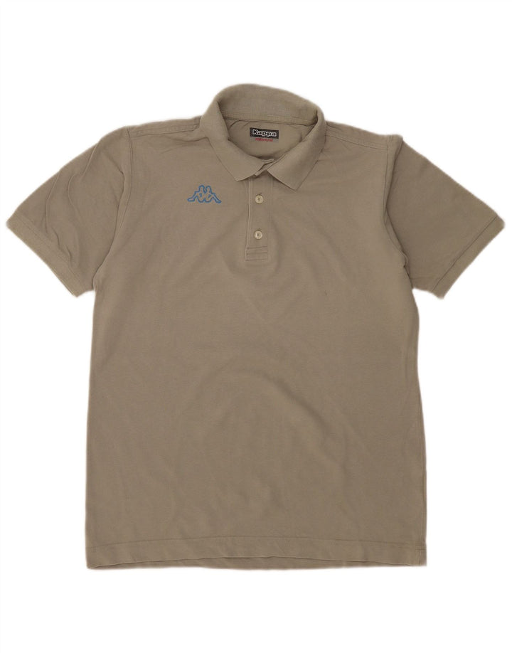 Ανδρικό γραφικό πόλο μπλουζάκι KAPPA Medium Khaki