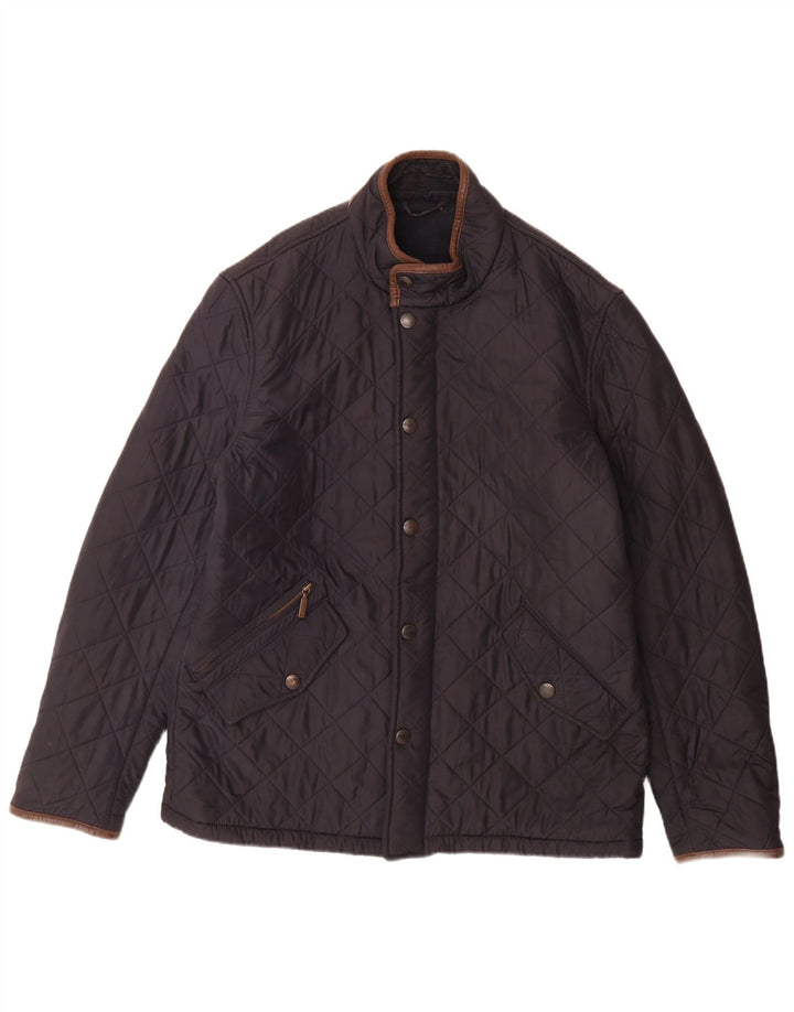 Jachetă matlasată pentru bărbați Barbour UK 40, mare, bleumarin
