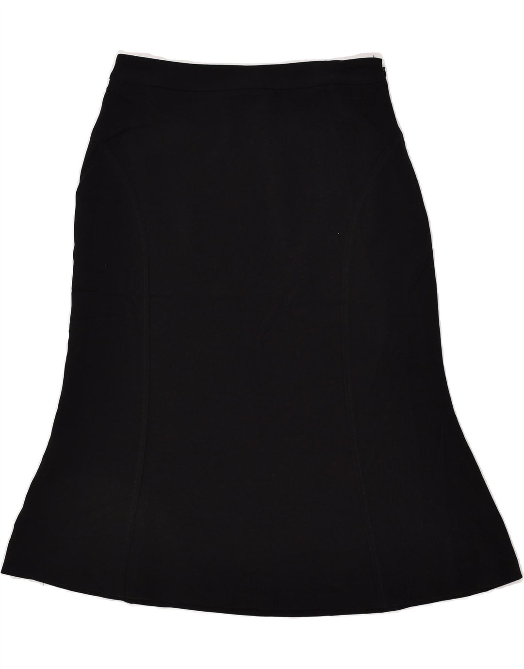 HOBBS Womens A-Line Skirt US 8 Medium W28 Black Triacetate | Vintage Hobbs | Thrift | Second-Hand Hobbs | Used Clothing | Messina Hembry 