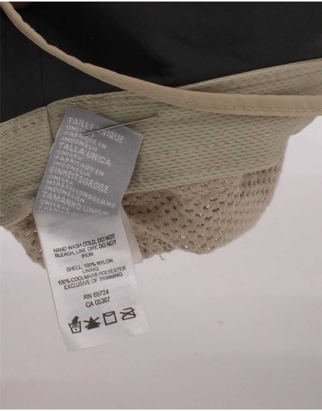 Cappello da pescatore Columbia da uomo con vestibilità regolare, taglia unica, in nylon beige