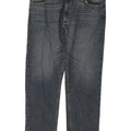 Wrangler Herre Regular Fit Straight Jeans W40 L30 Blå Bomuld