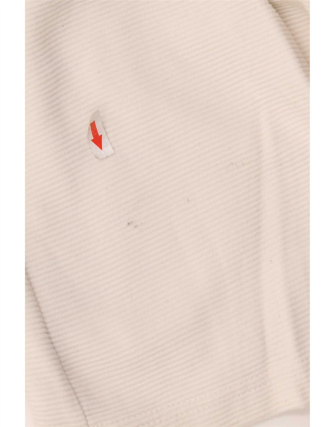 Zara Mens Sport Shorts Small White Pinstripe Cotton