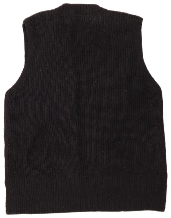 Marks & Spencer Mens Vest Tank Top Large Black Polyester