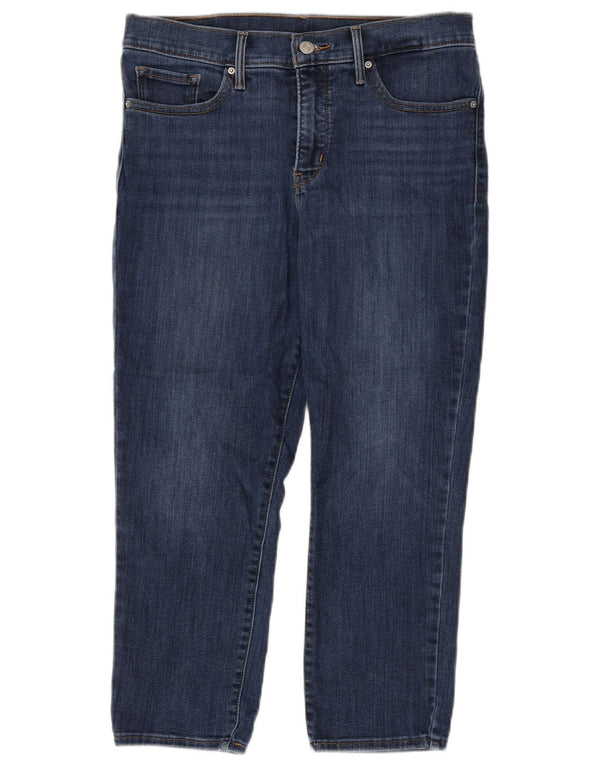 Levi's Damen Capri-Jeans W30 L23 Blaue Baumwolle